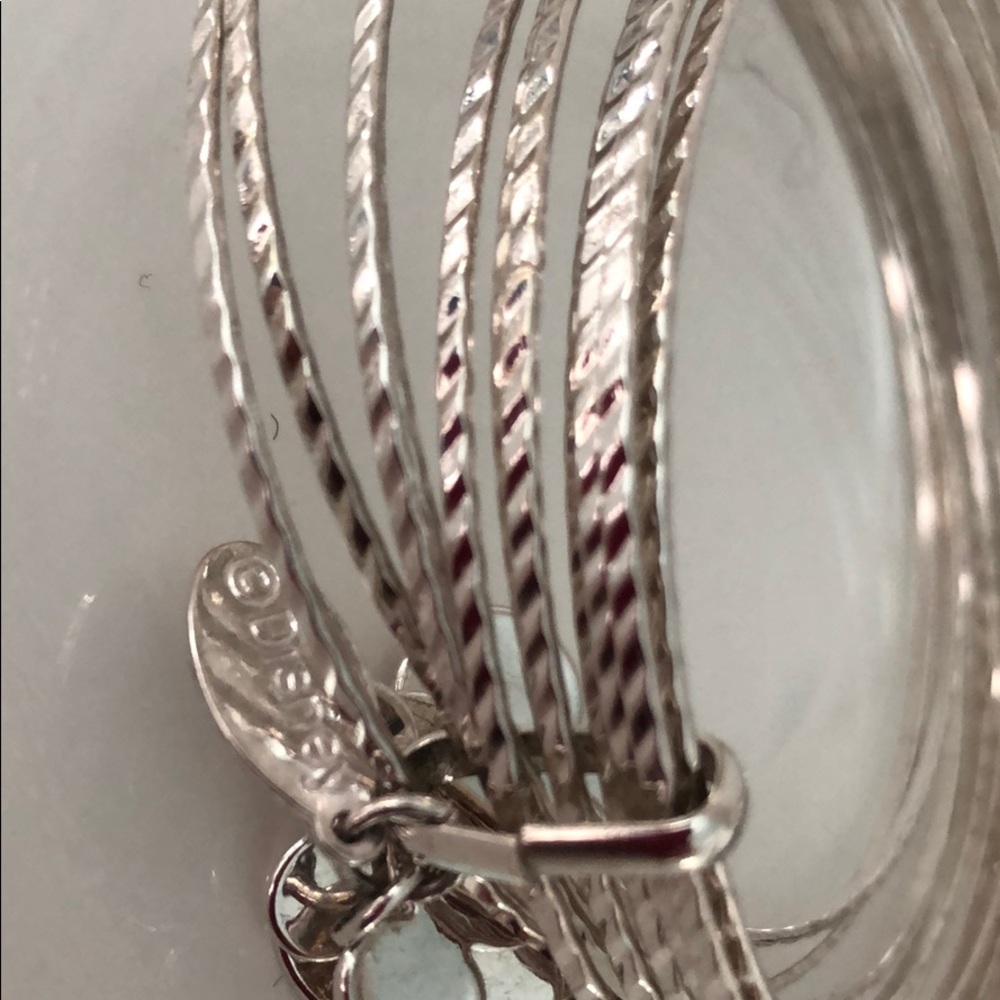 SILVER DISNEY MICKEY MOUSE BANGLES - Picture 3 of 8